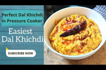 Quick & Easy Dal Khichdi recipe| Healthy recipes|Restaurant style| Monsoon Special Tadka Dal Khichdi