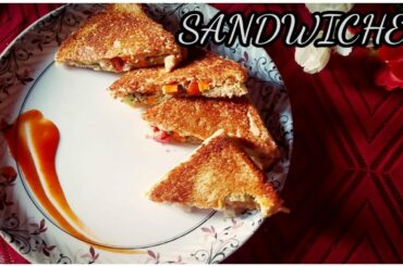 Tasty and Healthy Sandwiches | without cheese | less mayo | veg sandwich | quick recepie