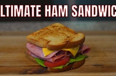 Ultimate Ham Sandwich l Easy Low Calorie Recipe for Weight Loss