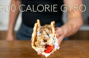 The 500 Calorie Gyros that is made in 20 Minutes