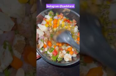 Healthy Chickpea Salad Recipe| High Protein Salad| Quick & Easy #shorts #youtubeshorts #foodie