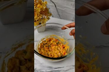 Stuffed rings recipe | snack ideas | cravingflavors #shorts #ytshort