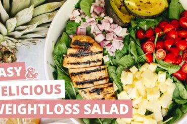 LOSE WEIGHT WITH THESE SALAD RECIPES - 3 Easy and Healthy Salad Recipes