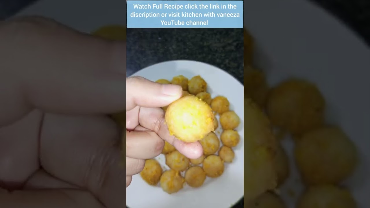 Crispy Balls Recipe | Easy Crispy Balls Recipe by Kitchen with Vaneeza #shorts Crispy Balls Recipe | Easy Crispy Balls Recipe by Kitchen with Vaneeza #shorts