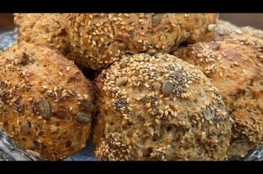 Multigrain whole wheat seeded Bread Recipe | Whole grain bread