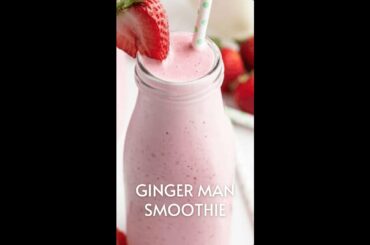 Ginger Man smoothie | weight loss smoothies recipes| #shortvideos
