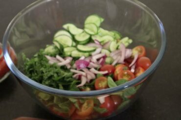 High Protein Chickpea Salad (Plant-based) | Healthy Salad Recipe for Weight Loss