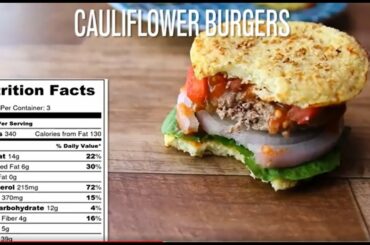 HEALTHY MEAL RECIPES | LOW CALORI LASAGNA | CAULIFLOWER BURGERS