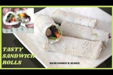 #shorts Quick and Healthy Sandwich Rolls #ashortaday #youtubeshorts