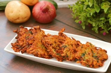 Veg Snacks | Snacks Ideas | Crispy Zucchini Pakora | Healthy Snacks Recipe By Continental Food