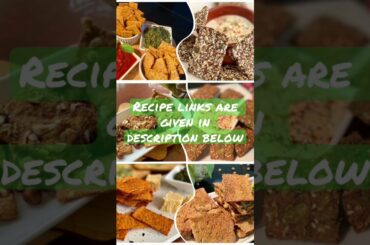 Six super easy cracker recipes to make at home! Cheap and healthy! #shorts #homemade #cooking