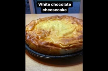 White chocolate cheesecake - low calorie & healthy