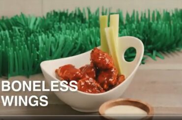 HEALTHY FOOD RECIPES | LUNCH IDEAS | BONELESS WINGS RECIPE