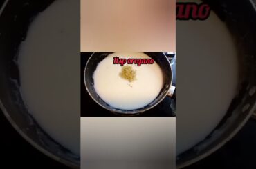 how to make healthy and low calorie alfredo sauce #healthypasta #shorts #viral