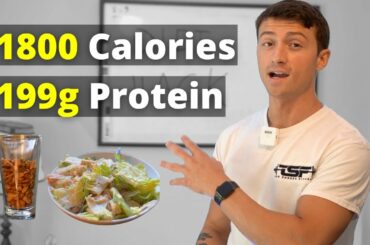 Low Calorie High Protein Meals - 1800 cals 199g pro