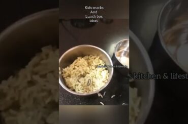 Kids snacks & lunch box ideas - day 46 | healthy lunch box| #lunch_box_recipes #snackrecipesintamil