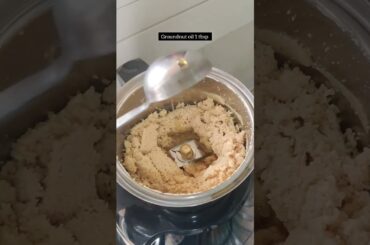 Homemade Peanut Butter l Peanut Butter in 2 mins l Healthy and Sugar Free Spread for Bread l #shorts