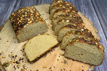 Healthy & Easy 100% Wheat Flour Bread /step by step recipe