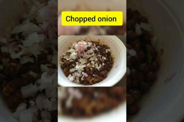 chana chaat recipe | Healthy kala chana masala # shorts #youtubeshorts