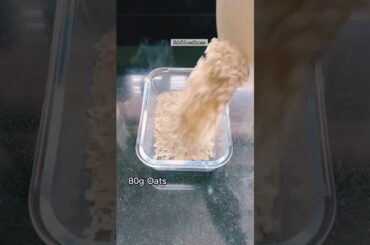 51garm Protein || High Protein oats Meal || High protein Breakfast #short #oats#muscle