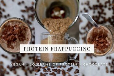 Starbucks Vegan Protein Mocha Frappuccino Recipe