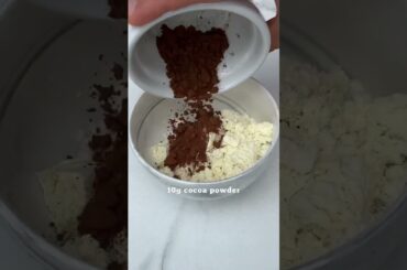 Low Calorie Biscoff Brownie #short #youtubeshorts #weightloss #fatloss #healthy #biscoff