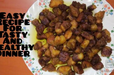 Very easy recipe for a very healthy dinner. Non spicy, non oily and yet tasty.