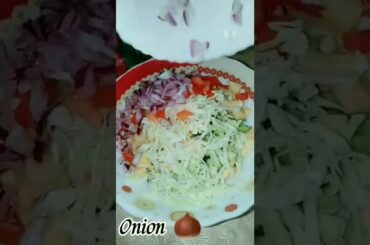|| Healthy fruit & vegetables salad recipe for weight loss ||