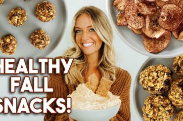 Healthy Fall Snack Recipes!!