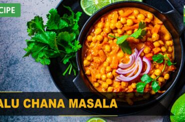 Aalu Chana Masala Complete Recipe | Quick & Healthy Recipes | Masala TV