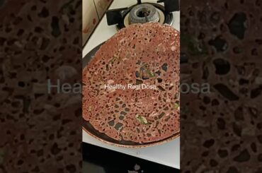 Healthy Ragi dosa for breakfast #youtubeshorts #shorts #ragidosa