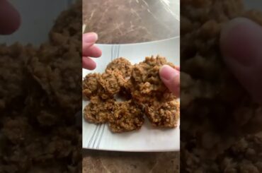 Use Leftover Ripe Bananas To Make These Healthy Cookies! #Shorts #recipe