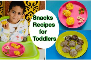 3 Egg Based Snack Recipes for Toddler | Healthy Snack Recipe For Kids | Kids Snacks Recipes