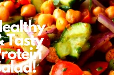 High Protein Healthy Salad Recipe /weight loss salad recipe Saba in the kitchen