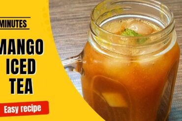 [ASMR]Mango Iced Tea Recipe - Summer drinks Recipe