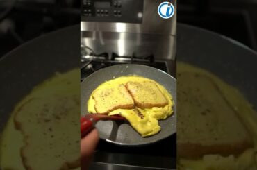 High Protein Breakfast Sandwich #healthy #food #shorts