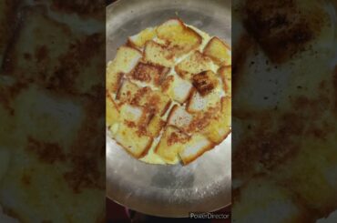 Egg-Bread Tiffin Recipe looks Like a Pizza #shorts, #shortvideo, #eggrecipe,@Mrs. Kaberi's Kitchen
