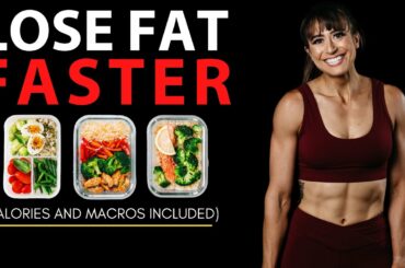 The Best Meal Plan To Lose Fat Faster (TRY THIS!)