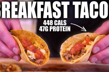 STUPID SIMPLE & DELICIOUS BREAKFAST TACOS | Easy & Healthy Breakfast Recipe!