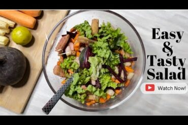 Healthy Salad Recipe|Green Salad|Salad Recipe For Weight Loss|Ishu Verma