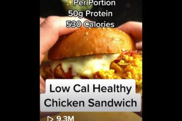 #shorts  (Quick and healthy Crispy Chicken Burgers)  | Fitness Film Production