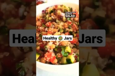 Not so boring Healthy Salad Jars #shorts #healthyfood #viral