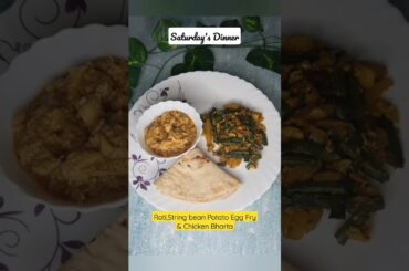 Today's Healthy Dinner|Balanced Healthy Homemade Food|#shorts #ytshorts  #homemadefood #india