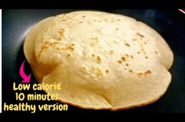 Fluffy low calorie and healthy bread recipe ready in 10 minutes- healthy food recipes