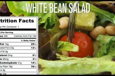 HEALTHY LUNCH RECIPES | WHITE BEAN SALAD | CHICKEN, PEPPER AND CORN STIR-FLY