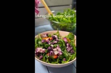 Arugula Salad #shorts My favorite Healthy EASY Recipe