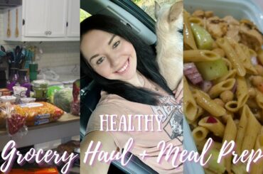 MEAL PREP WITH ME|HEALTHY MEAL PREP FOR WEIGHT LOSS|LOW CALORIE|QUICK AND EASY|WEEKLY GROCERY HAUL