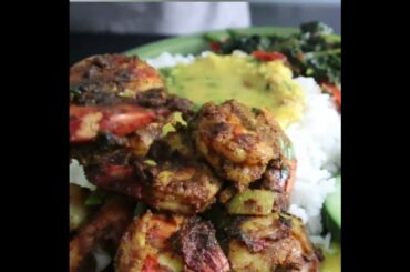 YELLOW SPLIT PEAS, CURRY SHRIMP & SPINACH | Healthy Meals