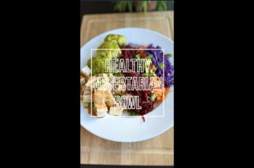 Healthy Vegetarian Satay Bowl | Simple and Tasty Recipe #quickeasydeliciousrecipes