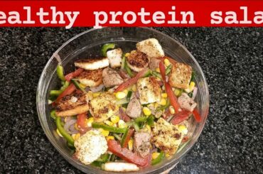 Healthy protein salad weight loss recipe by Tasty food with saima